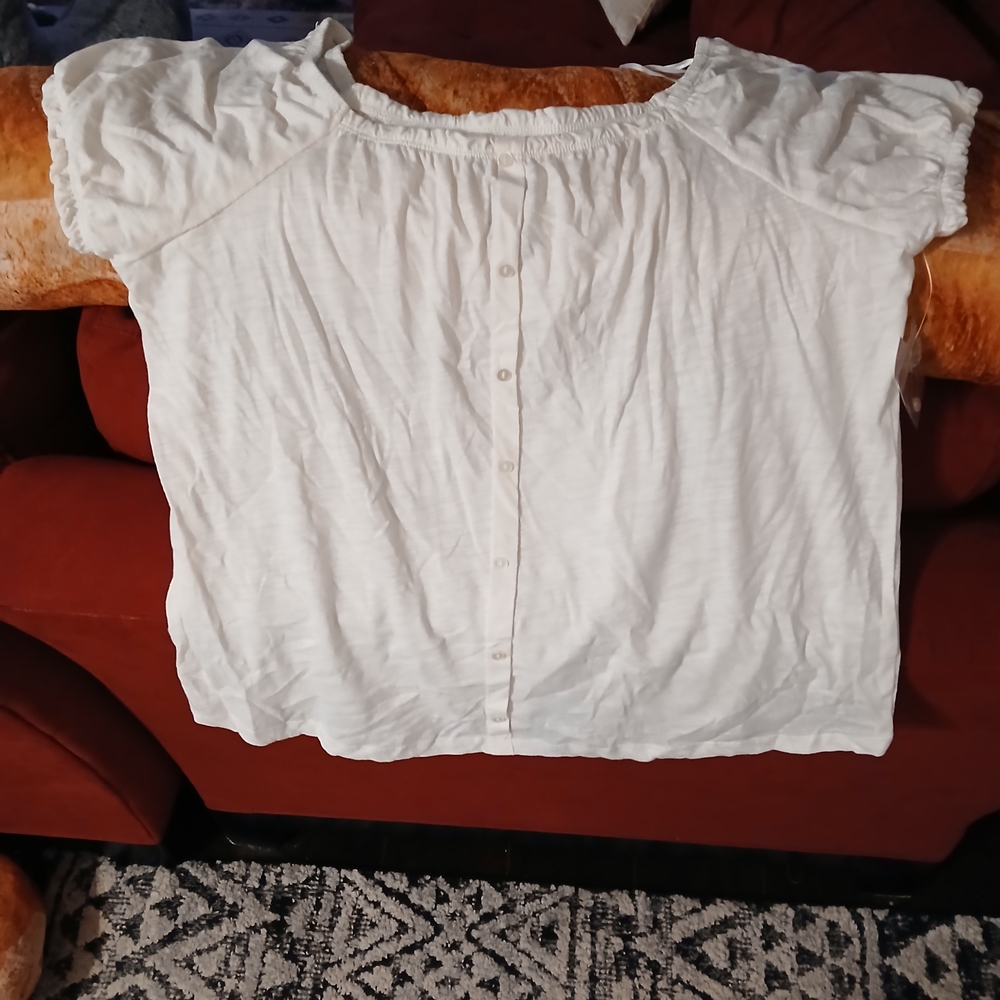 SO NWT Women's White Blouse